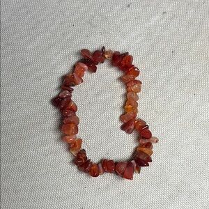 Elegant Red Carnelian Bracelet